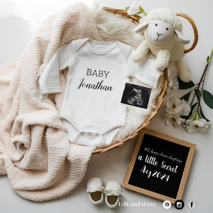 Invitación de embarazo neutra de género