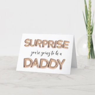 Invitación de embarazo para el marido