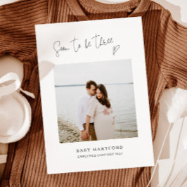 Invitación de embarazo | Pronto serán tres