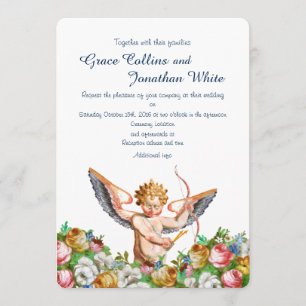 Invitación de encargo del boda del jardín del