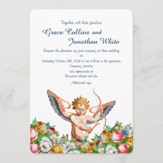 Invitación de encargo del boda del jardín del
