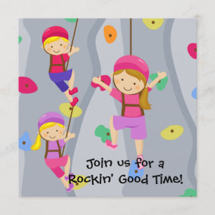 Invitación de encargo del cumpleaños de la pared