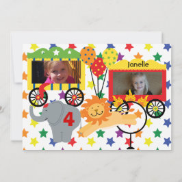 Invitación de encargo del cumpleaños de los