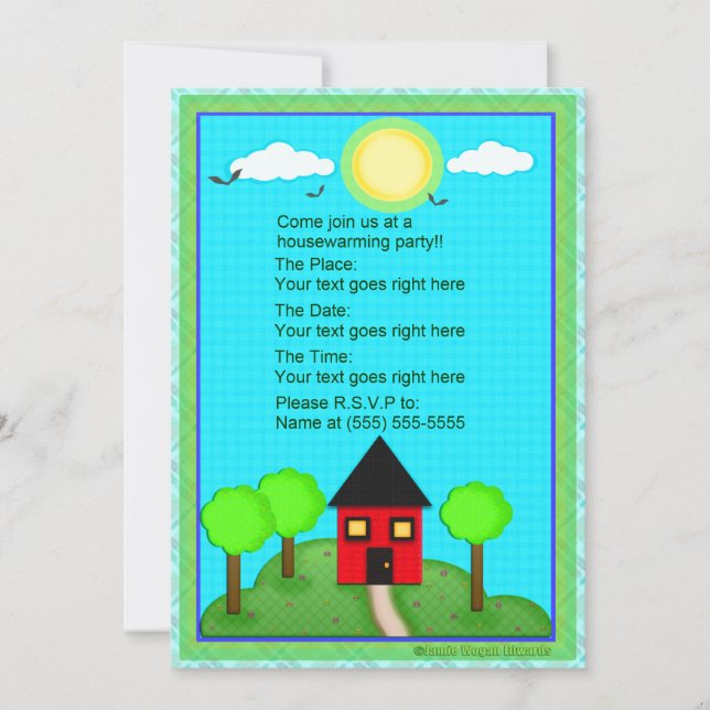 Invitación de encargo del fiesta del estreno de (Anverso)