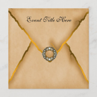 Invitación de encargo Jeweled del fiesta de los