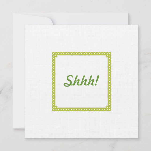 Invitación de encargo moderna de la fiesta de (Anverso)