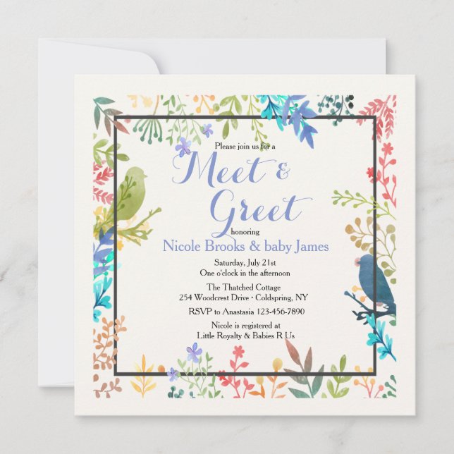 Invitación de Encuentro de Primavera (Anverso)