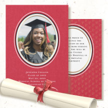 Invitación de Enfermería Graduación mínima de oro