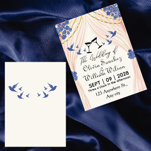 Invitación de ensueño para una boda impresionante