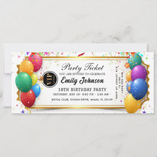 Invitación de Entrada de Fiesta de Oro 2026