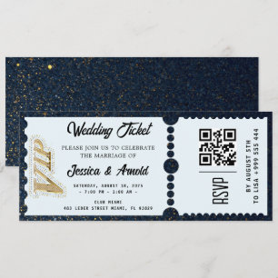 Invitación de Entrada para Fiesta de Bodas de Oro