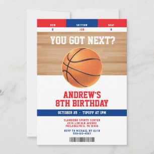 Invitación de Entrada para Fiesta de Cumpleaños de
