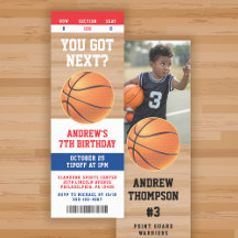 Invitación de Entrada para Fiesta de Cumpleaños de