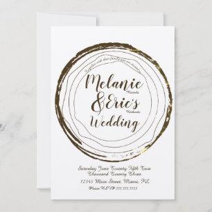 Invitación de escritura elegante de registro de bo