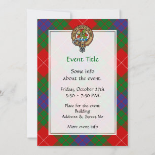 Invitación de Escudo de Clan Fraser