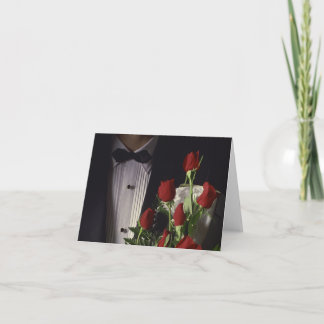 Invitación de esmoquin