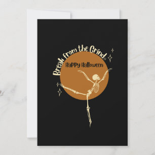 Invitación de Esqueleto Bailarín