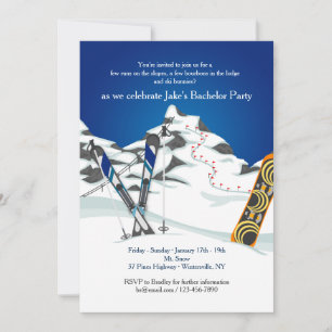 Invitación de esquí