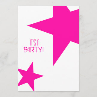 Invitación de estrella brillante