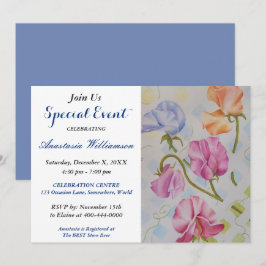 INVITACIÓN DE EVENTO DE FIESTA DULCE