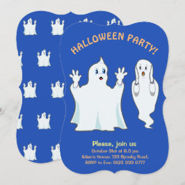 Invitación de Fantasma de Halloween