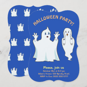 Invitación de Fantasma de Halloween