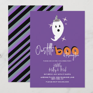 Invitación de Fantasma de Halloween Nuestro Pequeñ