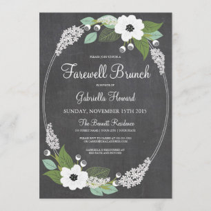 Invitación de Farewell Brunch