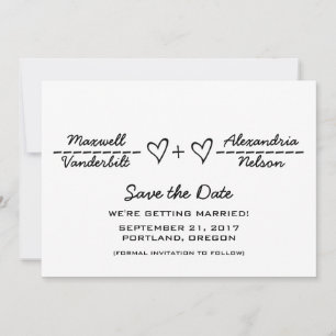 Invitación de fecha de salvación de la ecuación de