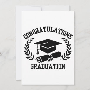 Invitación de Felicitación por Graduación