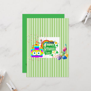 Invitación de Feliz Cumpleaños de San Patricio
