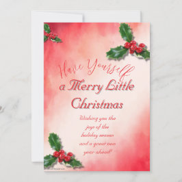 Invitación de Feliz Navidad