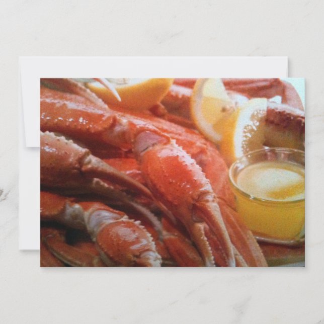 INVITACIÓN DE FESTIVIDAD DE "GRAB LEG" (Anverso)