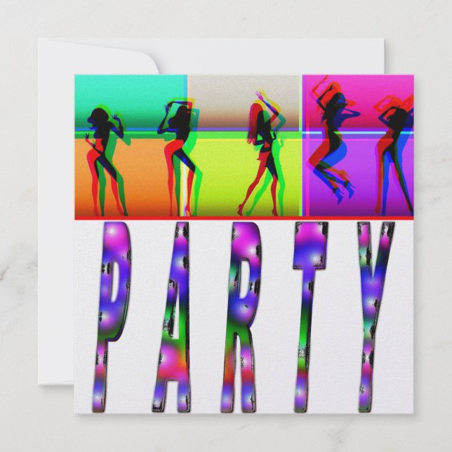 Invitación de fiesta (Anverso)