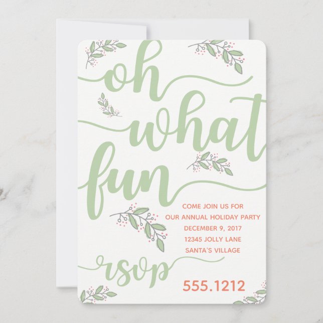 INVITACIÓN DE FIESTA (Anverso)