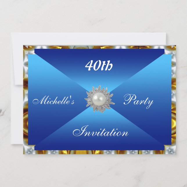 Invitación de fiesta (Anverso)