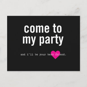 invitación de fiesta
