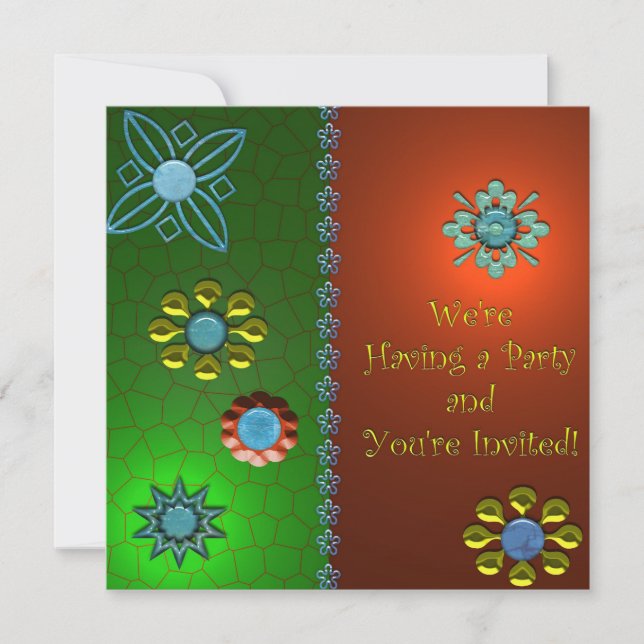 Invitación de fiesta (Anverso)