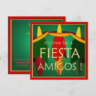 Invitación de Fiesta Amigos