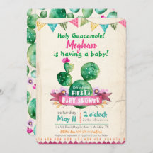 Invitación de Fiesta Baby Shower