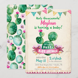 Invitación de Fiesta Baby Shower