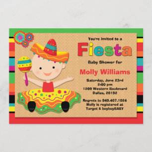 Invitación de Fiesta Baby Shower
