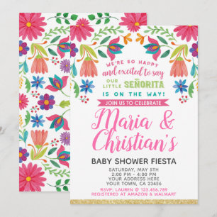 Invitación de Fiesta Baby Shower