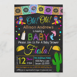 Invitación de Fiesta Baby Shower