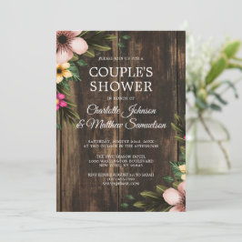 Invitación de fiesta campestre elegante y rústica 