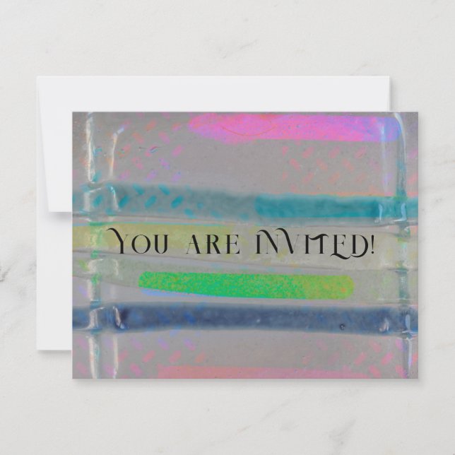 invitación de FIESTA celebración cumpleaños piscin (Anverso)