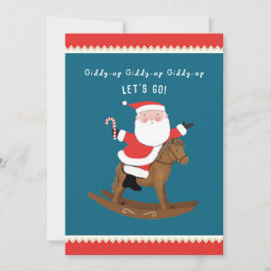 Invitación de fiesta creativa de Navidad