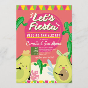 Invitación de Fiesta de Aniversario de Boda