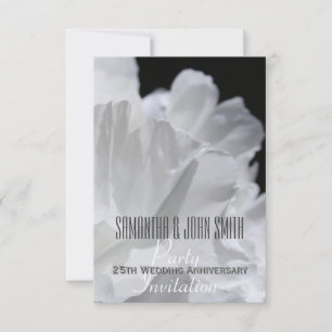Invitación de fiesta de aniversario de bodas 25 Pe