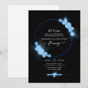 Invitación de fiesta de aniversario de bodas de di